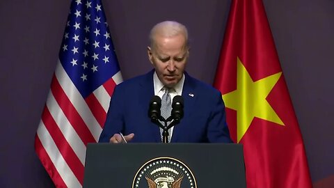 Biden Pulls Out List Of Pre-Selected Reporters He Was Instructed To Call On At "Press Conference"