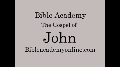 John 1:1-4 Lesson 1