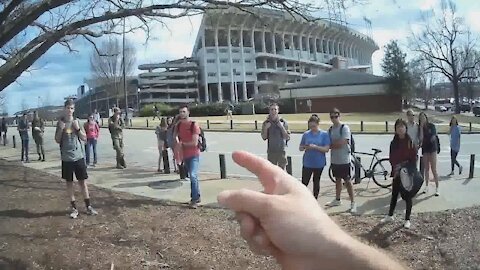 Roman Catholics, Hypocrites & Humble Hearts at Auburn University - Kerrigan Skelly Campus Preaching