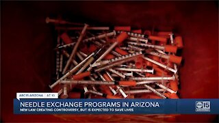 Arizona legalizes syringe exchange programs