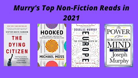 MURRY’S TOP NON-FICTIONS READ in 2021