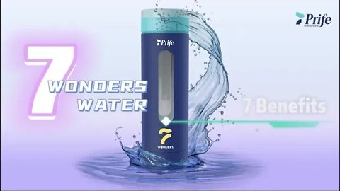 7 Wonders Water Bottle From Prife International Instructions How To Use