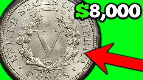 1899 V Nickels Worth Money! Liberty Head V Nickel Errors