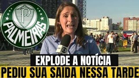 ACABOU DE SAIR! TORCIDA NÃO ACREDITA! DO VERDÃO PARA EUROPA! NOTÍCIAS DO PALMEIRAS