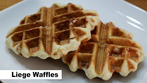 Belgian Sugar Waffles