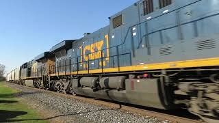 CSX Manifest Mixed Freight Train From Berea, Ohio November 7, 2020