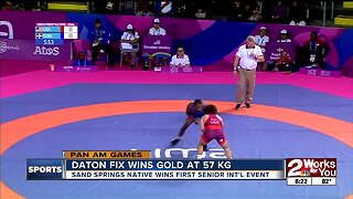 Oklahoma State Wrestler Daton Fix takes Gold Medal at Pan American Championships