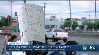 TPD Major's comments upsets city leaders