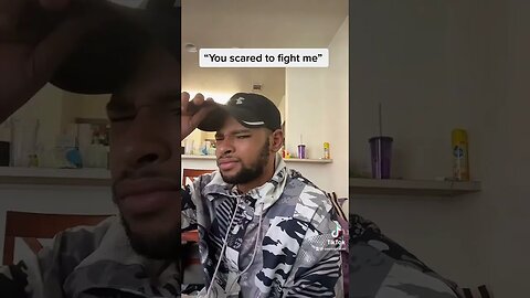 When someone say your scared to fight them… seemlytuber skit TikTok ban reaction