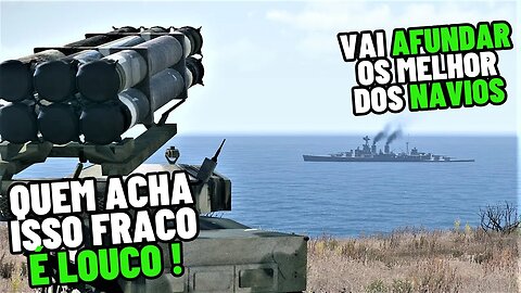 Essa arma pode afunda qualquer navio "informe