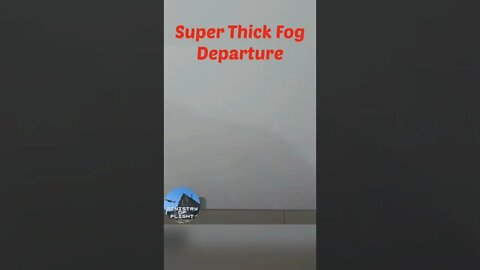 Plane Disappears into Fog #shorts