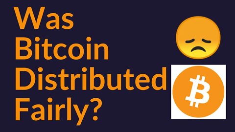 Bitcoin: A More Fair Distribution?