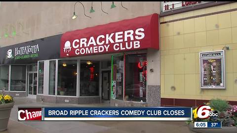 Crackers Comedy Club in Broad Ripple is closed