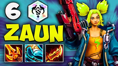 Zeri NUKES THE WHOLE TEAM!! 6 Zaun | TFT Set 9 Gameplay