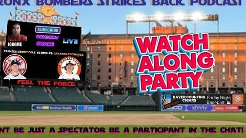 ⚾NEW YORK YANKEES@BALTIMORE ORIOLES Live Reaction | WATCH ALONG |Aaron Judge returns |