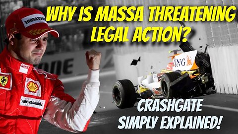 Why is Massa threatening legal action? - Crashgate Simply explained!