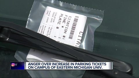 64% more parking violations issued at Eastern Michigan University after new vendor hired