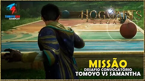 TOMOYO VS SAMANTHA - DESAFIO CONVOCATÓRIO - HOGWARTS LEGACY #hogwartslegacybrasil #tomoyosan