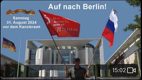 Schluss mit dem NATO-Krieg gegen Russland! Auf nach Berlin 31. August 2024 #Bundeskanzleramt!