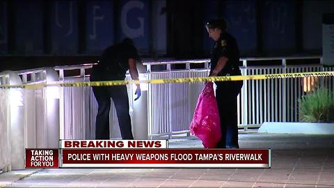 Person injured near Curtis Hixon Park in downtown was not from a shooting, police say