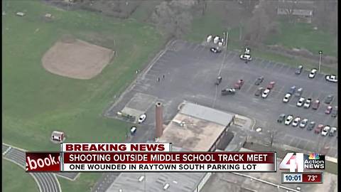 One person shot at Raytown South Middle School