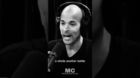 Life is one big psychological warfare - David Goggins 🧠 #davidgoggins #motivational #viral