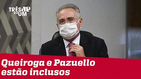 Renan Calheiros anuncia lista com 14 investigados pela CPI