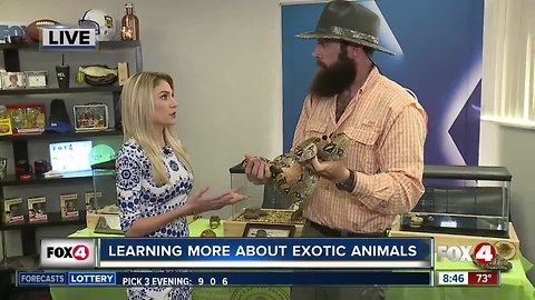 Adam's Animal Encounters comes to Fox 4 part 2