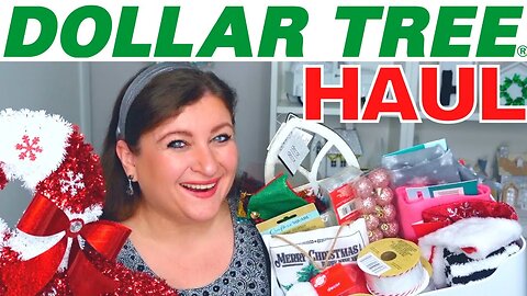 AMAZING Dollar Tree HAUL | Christmas Home Decor | Craft Supplies | Pet