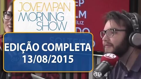 JP Morning Show - Edição completa - 13/08/2015