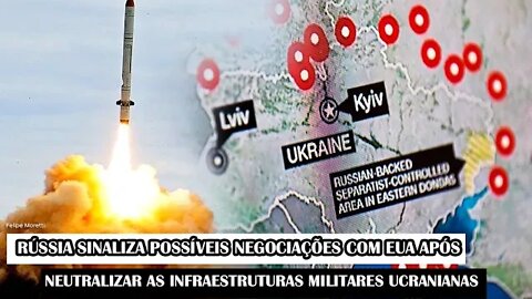 Rússia Sinaliza Possíveis Negociações Com EUA Após Neutralizar Infraestruturas Militares Ucranianas