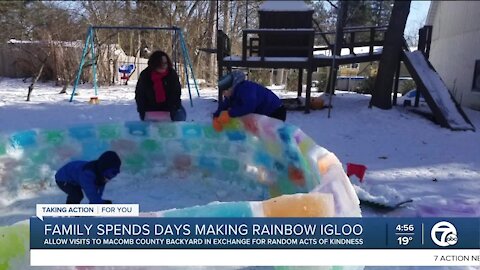 Rainbow Igloo In Macomb County