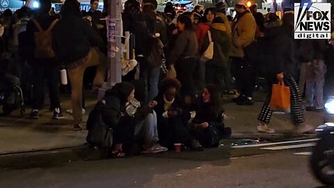 Rep. Ilhan Omar's Daughter, Isra Hirsi, Sits Outside NYPD Headquarters Following Her Arrest, Release