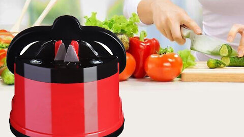 Ceramic Two-stage Tungsten Portable Knife Sharpener