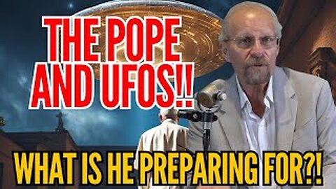 The Pope Has A UFO CONFERENCE!!