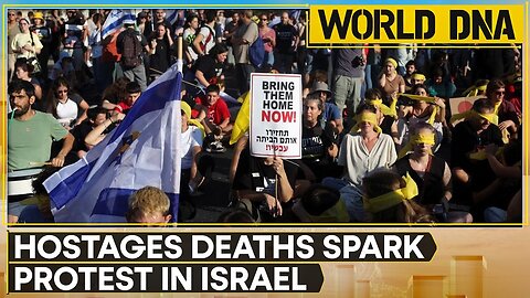 Israel-Hamas War: Anger grows in Israel after Hamas kills 6 hostages in Gaza | World News | WION