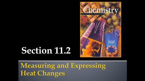 General Chemistry Section 11.2