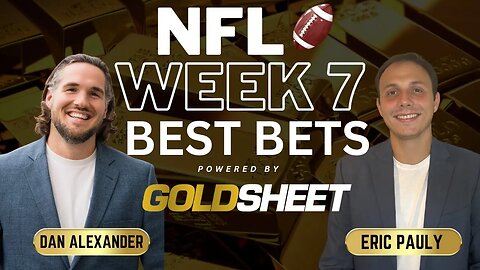 GoldSheet TV NFL Week 7 Predictions | Lions vs Ravens | Rams vs Steelers | Dolphins vs Eagles