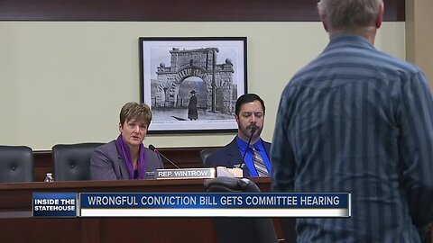 Christopher Tapp and Charles Fain testify in emotional hearing for wrongful conviction compensation bill