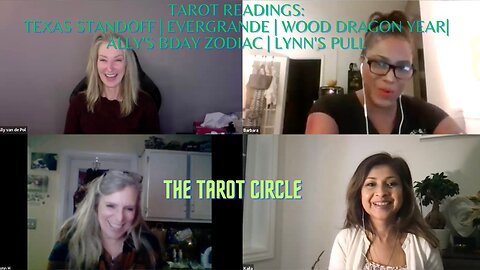 TAROT READINGS | TEXAS STANDOFF | EVERGRANDE | NEW DRAGON YEAR | ALLY'S BDAY PULL | LYNN'S PULL