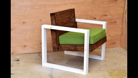 Modern Outdoor Chair | DIY Build