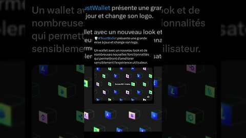 #TrustWallet présente une grande mise à jour et change son logo