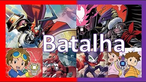 Gallantmon Vs Beelzemon - Batalha mortal dos rivais