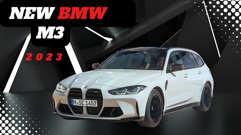 New 2023 BMW M3 Touring