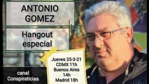 Hangout especial con Antonio Gomez