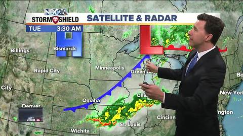 Michael Fish's NBC26 weather forecast