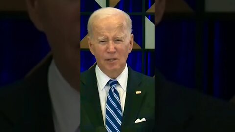 JOE BIDEN MUMBLES THROUGH AN IMPORTANT SPEECH!