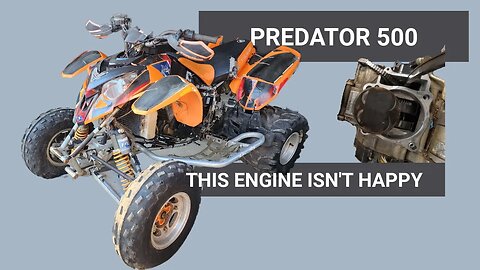 Polaris Predator 500 Ep 2: Diagnosing the engine NOISE.