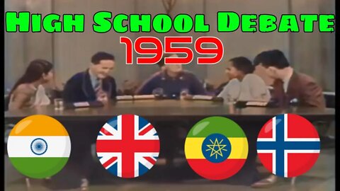 Herald Tribune World Youth Forum - The British colonialism of Kenya (1959) [colourised]