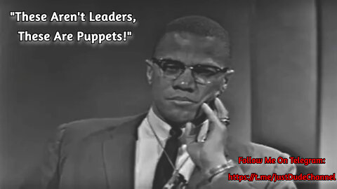 Malcolm X Claims Celebrities Are Used As Political Puppets To Control The Masses (1963)